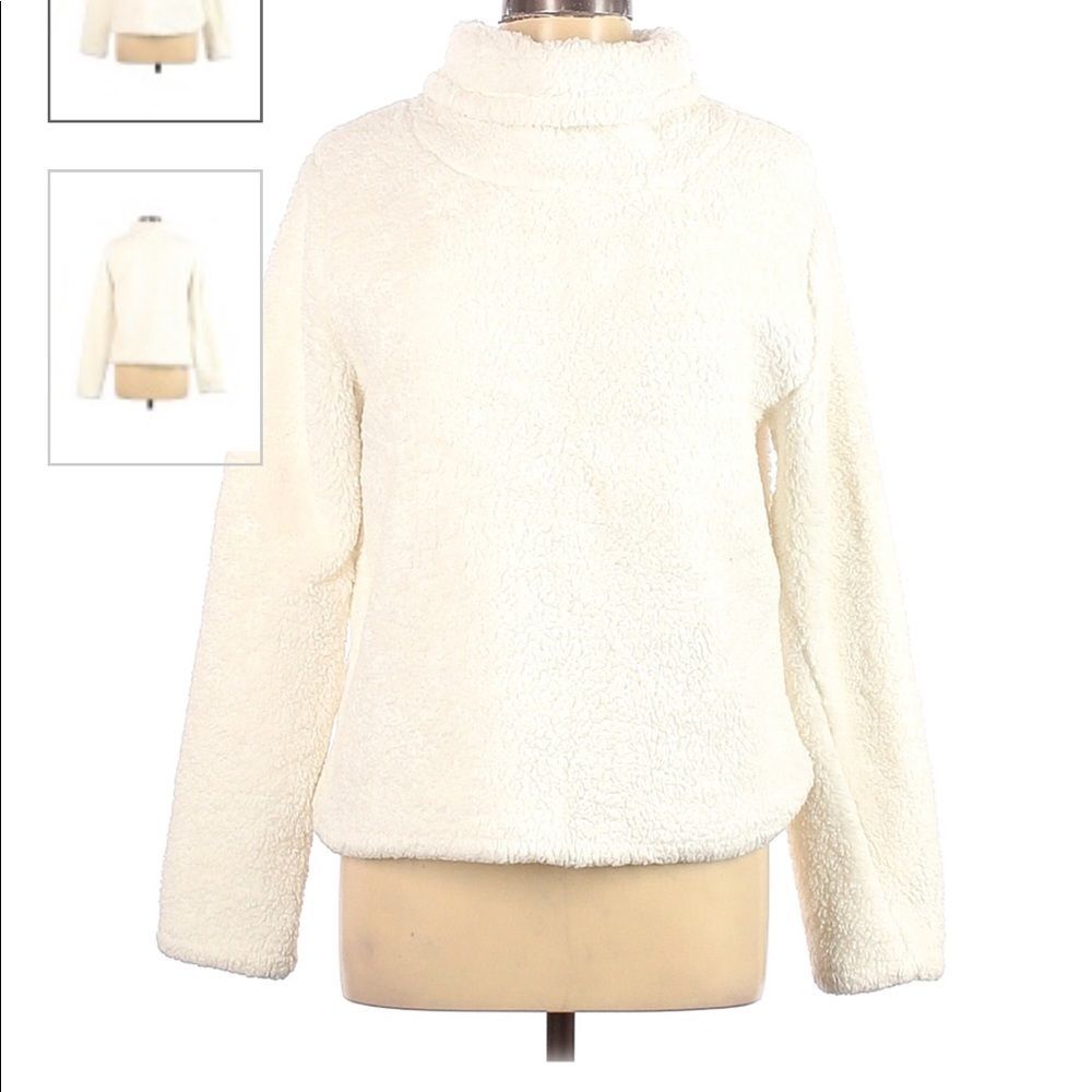 Fluffy Super Soft Joy lab plush sweater pullover turtle neck